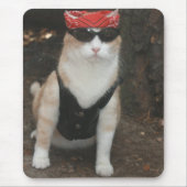 Radfahrer Bubba Mousepad (Vorne)