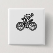 Radfahrer Button (Vorderseite)