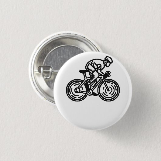 Radfahrer Button (Vorne & Hinten)