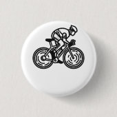 Radfahrer Button (Vorderseite)