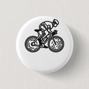 Radfahrer Button