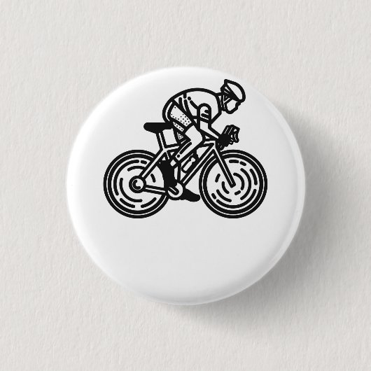 Radfahrer Button (Vorderseite)
