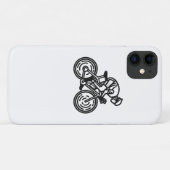 Radfahrer Case-Mate iPhone Hülle (Rückseite (Horizontal))