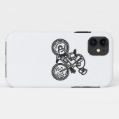 Radfahrer Case-Mate iPhone Hülle (Rückseite (Horizontal))