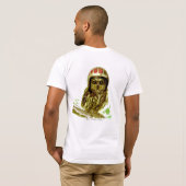 Radfahrer-Eule mit Sturzhelm T-Shirt (Schwarz voll)