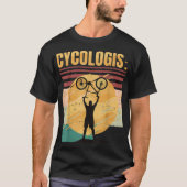 Radfahrer - Fahrrad - Rennen mit Hobby - Retro T-Shirt (Vorderseite)