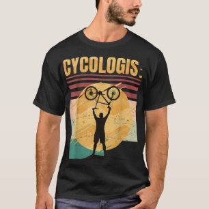 Radfahrer - Fahrrad - Rennen mit Hobby - Retro T-Shirt