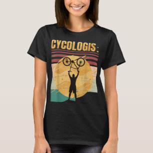 Radfahrer - Fahrrad - Rennen mit Hobby - Retro T-Shirt