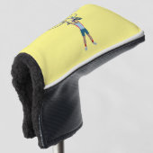 Radfahrer Fahrradfahren Golf Headcover (3/4 Vorderseite)