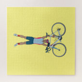 Radfahrer Fahrradfahren Puzzle (Horizontal)