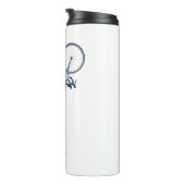 Radfahrer Fahrradfahren Thermosbecher (Nach rechts gedreht)