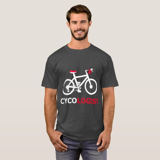 Radfahrer Fahrradzubehör Mountainbike T-Shirt (Vorne ganz)
