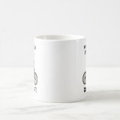 Radfahrer Fährt Fahrrad Fahrer Kaffeetasse (Mittel)