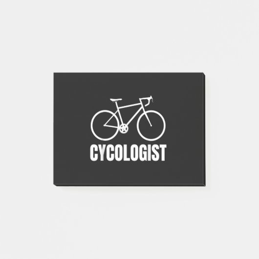 Radfahrer Funny Bicyke Gift Post-it Klebezettel (Vorderseite)