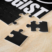 Radfahrer Funny Bicyke Gift Puzzle (Seite)