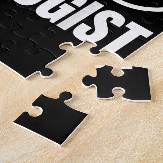 Radfahrer Funny Bicyke Gift Puzzle (Seite)