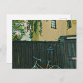 Radfahrer geben Ideen Postkarte (Vorne/Hinten)