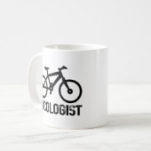 Radfahrer Geburtstag Cooles Fahrrad Lover Spaß Kaffeetasse (Vorderseite Links)
