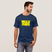 Radfahrer (Gelb) T-Shirt (Vorne ganz)