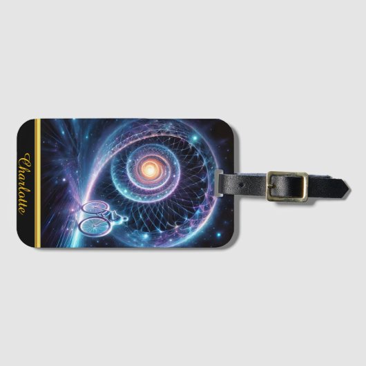 Radfahrer Gepäckanhänger (Vorderseite (Horizontal))