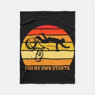 Radfahrer-Geschenk für Fahrrad-Tour Vintage-Fahrra Fleecedecke