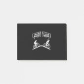 Radfahrer I Liebe Bikes Post-it Klebezettel (Vorderseite)