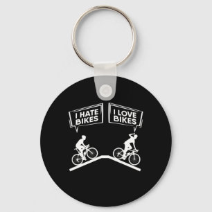 Radfahrer I Liebe Bikes Schlüsselanhänger