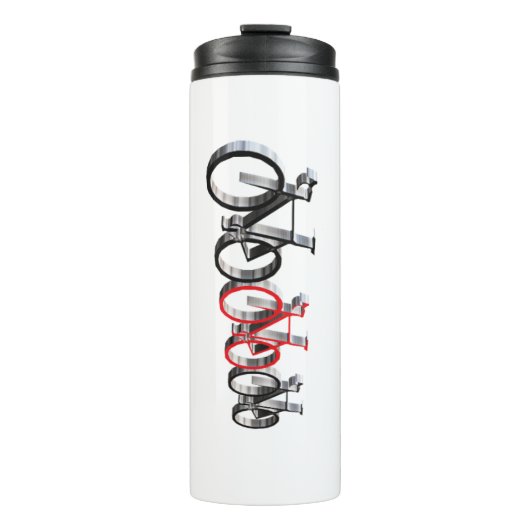 Radfahrer-Inspiriert Travel Tumbler 12 oz Thermosbecher (Vorderseite)