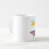 Radfahrer Kaffeetasse (Vorderseite Links)