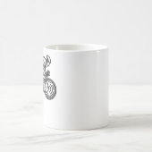 Radfahrer Kaffeetasse (Mittel)