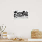 Radfahrer können auf der Bahnübergang Tour de F ni Poster (Küche)