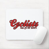 Radfahrer können stundenlang gehen mousepad (Mit Mouse)