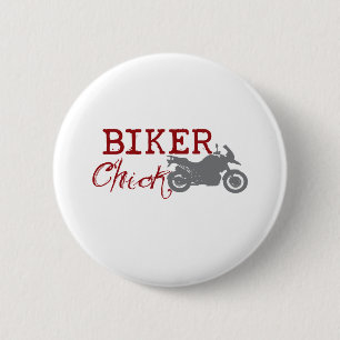 Radfahrer-Küken Button