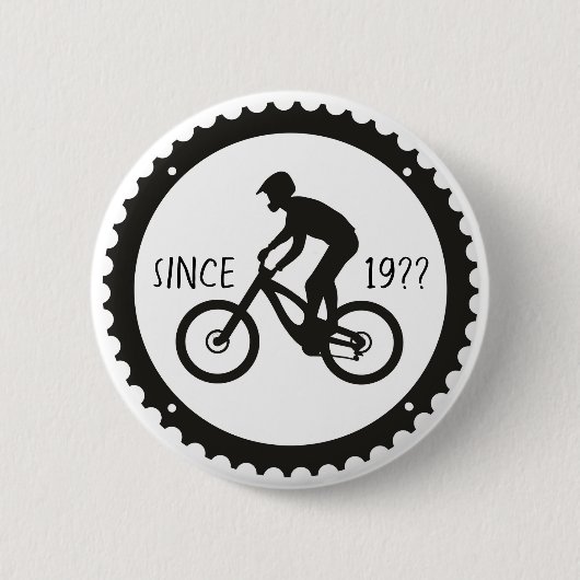 Radfahrer-Logo Button (Vorderseite)