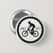 Radfahrer-Logo Button (Vorne & Hinten)