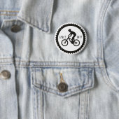 Radfahrer-Logo Button (Beispiel)