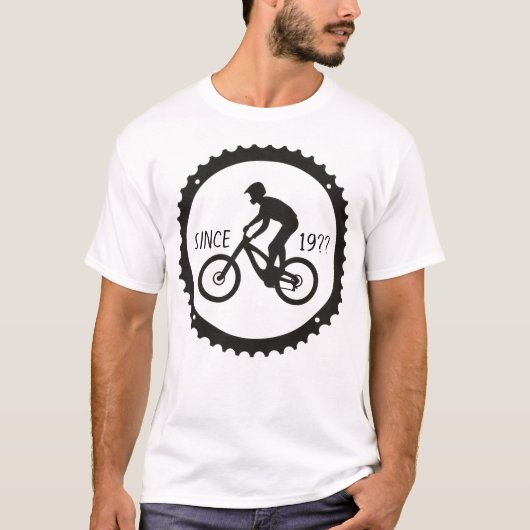 Radfahrer-Logo T-Shirt (Vorderseite)