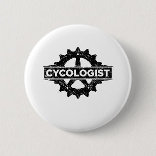 Radfahrer-lustiges Geschenk Button
