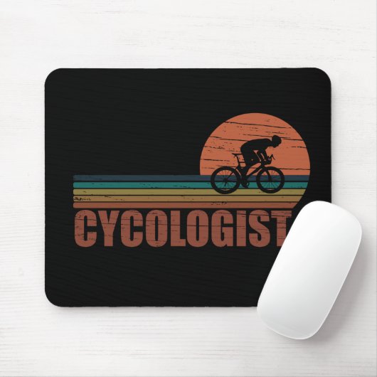 Radfahrer-lustiges Sprichwort Mousepad (Mit Mouse)