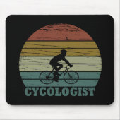 Radfahrer-lustiges Sprichwort Mousepad (Vorne)
