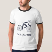 Radfahrer machen lustige Radfahrer T-Shirt (Vorderseite)