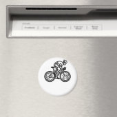 Radfahrer Magnet (In Situ (Geschirrspüler))