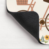 Radfahrer-Maus-Pad Mousepad (Ecke)