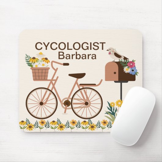 Radfahrer-Maus-Pad Mousepad (Mit Mouse)
