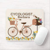 Radfahrer-Mauspad für Radsportler Mousepad (Mit Mouse)