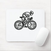 Radfahrer Mousepad (Mit Mouse)