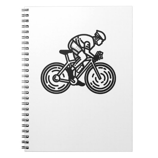 Radfahrer Notizblock (Vorderseite)