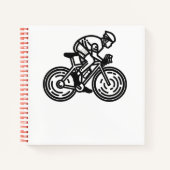 Radfahrer Notizblock (Vorderseite)