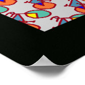 Radfahrer Poster (Ecke)