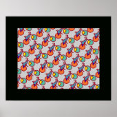 Radfahrer Poster (Vorne)